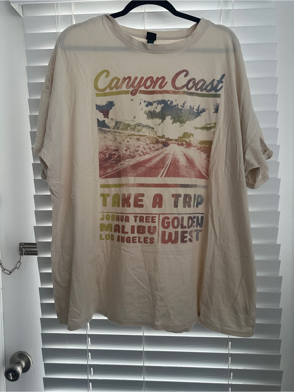 Wild Fable Canyon Coast 'Take a Trip' Graphic Tee - Cream